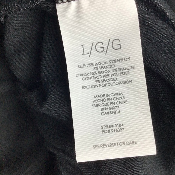 Cabi Love Carol Collection Gray & Black Ponte Jacket | Large - Picture 13 of 14